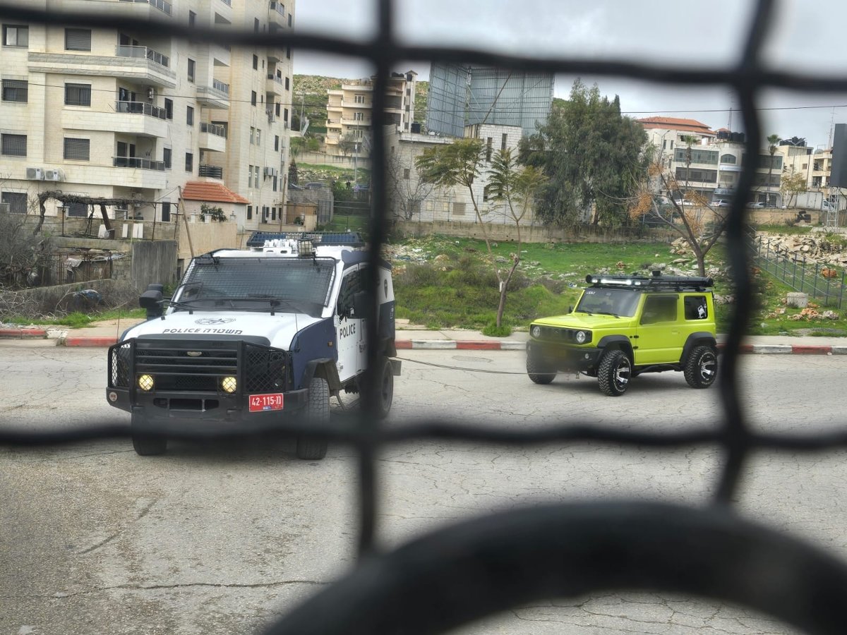 גנבו רכבים מב"ב ות"א ונעצרו ברמאללה; שני לוחמים נפצעו