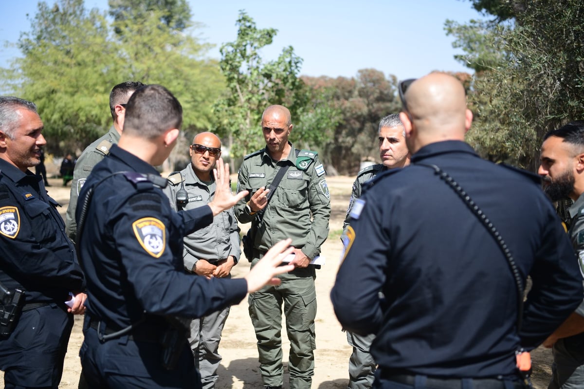 נערכים לכל תרחיש | המשטרה בתרגיל 'שאגת אריה' בדרום