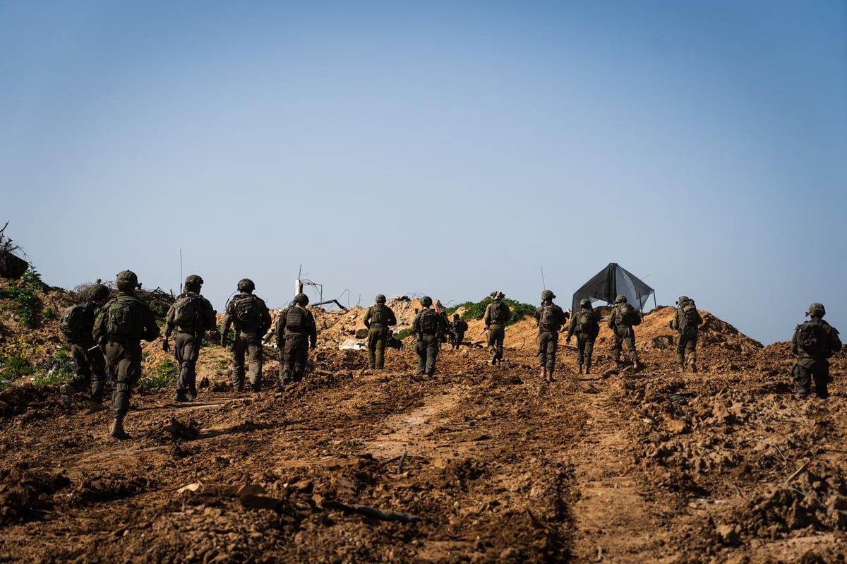 לוחמי נצח יהודה בפשיטה על בית חאנון בצפון רצועת עזה