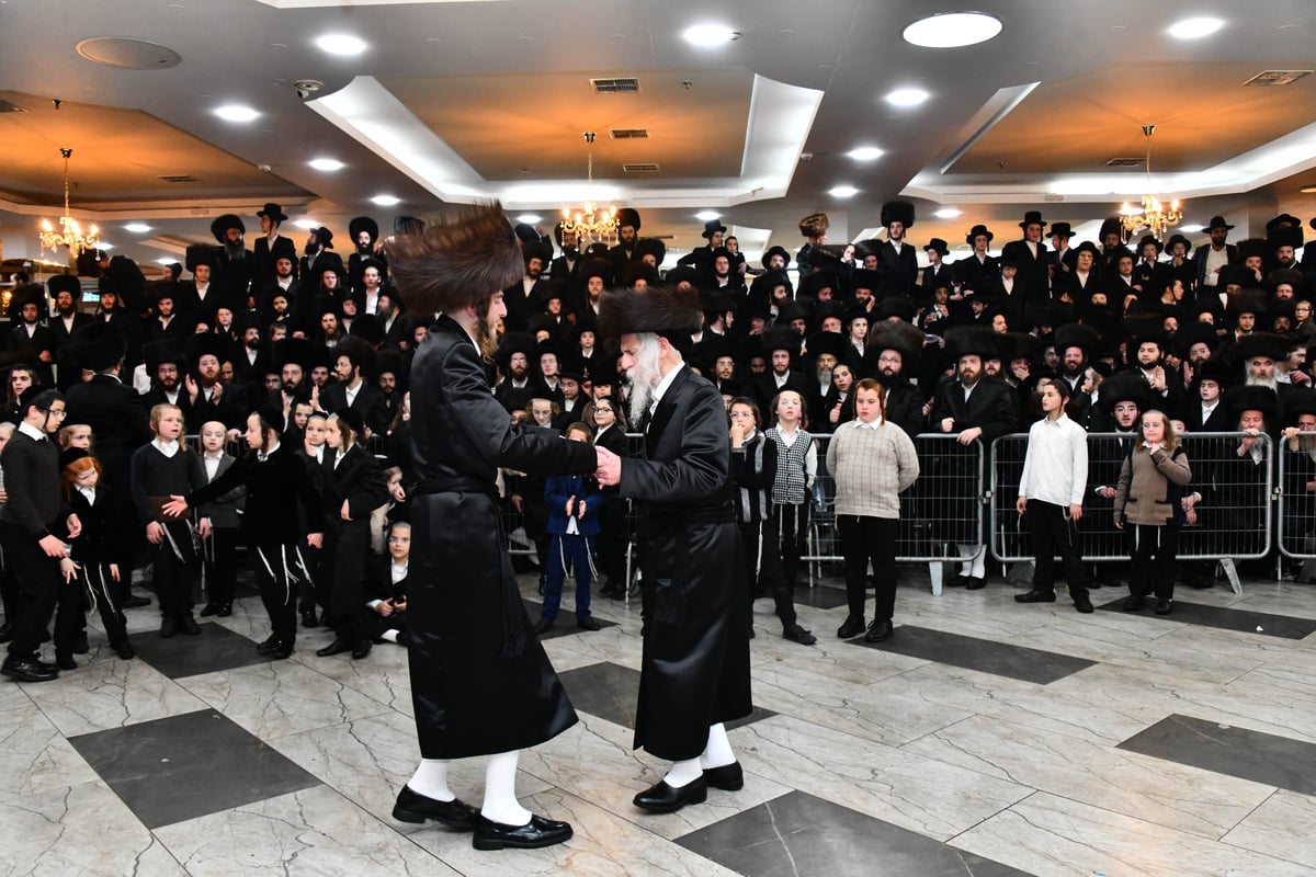 אבי הכלה התחדש עם שטריימל חדש, והסבא שבר את הצלחת 