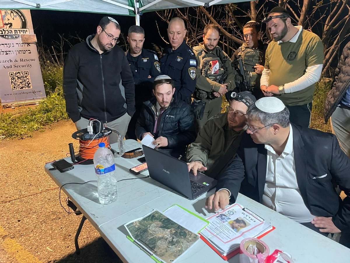 בן גביר הצטרף לחיפושים אחר הילדה היימנוט קסאו | צפו