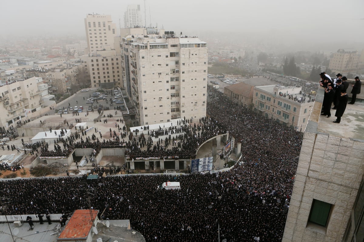 "עצרת המיליון" נגד הצעת חוק הגיוס שגובשה בוועדת שקד