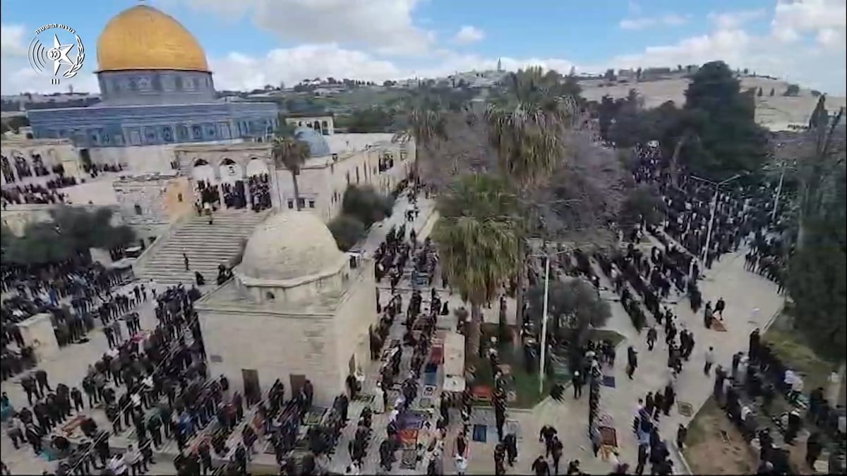 יום השישי הראשון של רמדאן בהר הבית הסתיים ללא חריגים