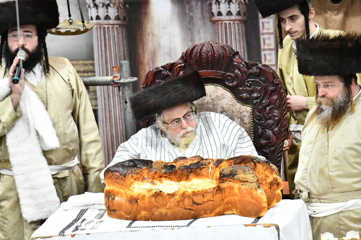 טיש פורים בחצה"ק תולדות אברהם יצחק