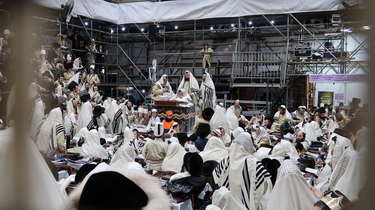 טיש פורים בחצה"ק תולדות אברהם יצחק