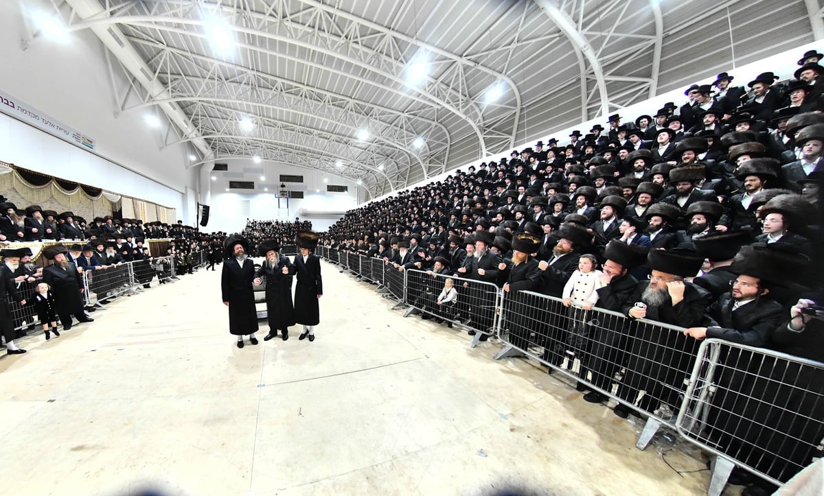 למרות חולשתו: האדמו"ר השתתף בחתונה ורקד במצווה טאנץ