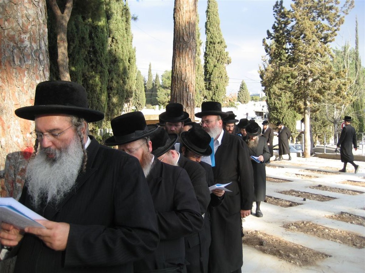 בהוראת האדמו"ר מבלעזא: החלקה קודשה