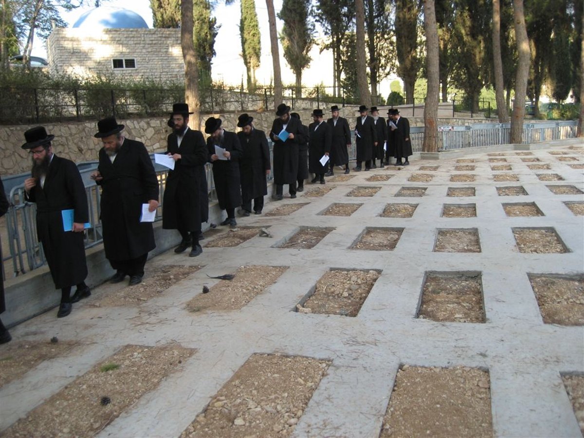 בהוראת האדמו"ר מבלעזא: החלקה קודשה