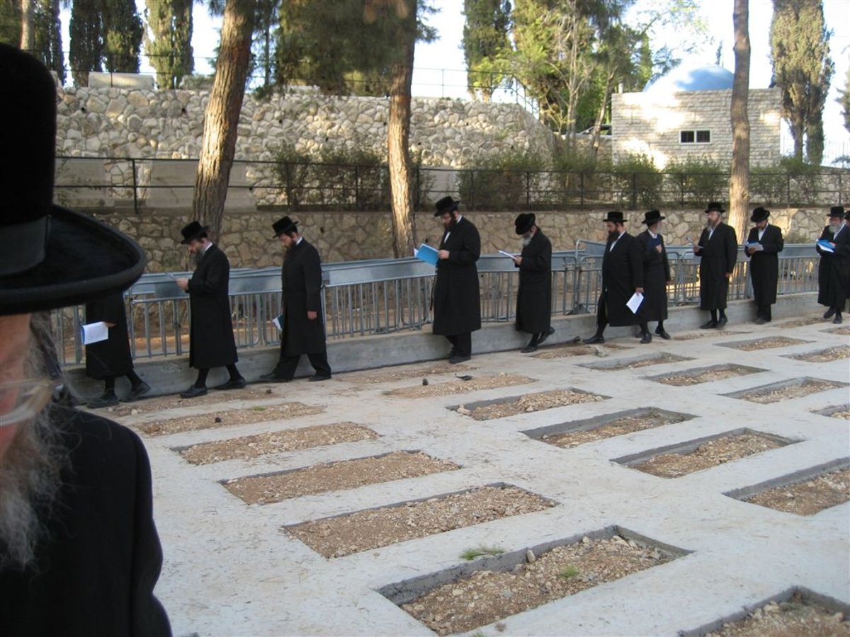 בהוראת האדמו"ר מבלעזא: החלקה קודשה