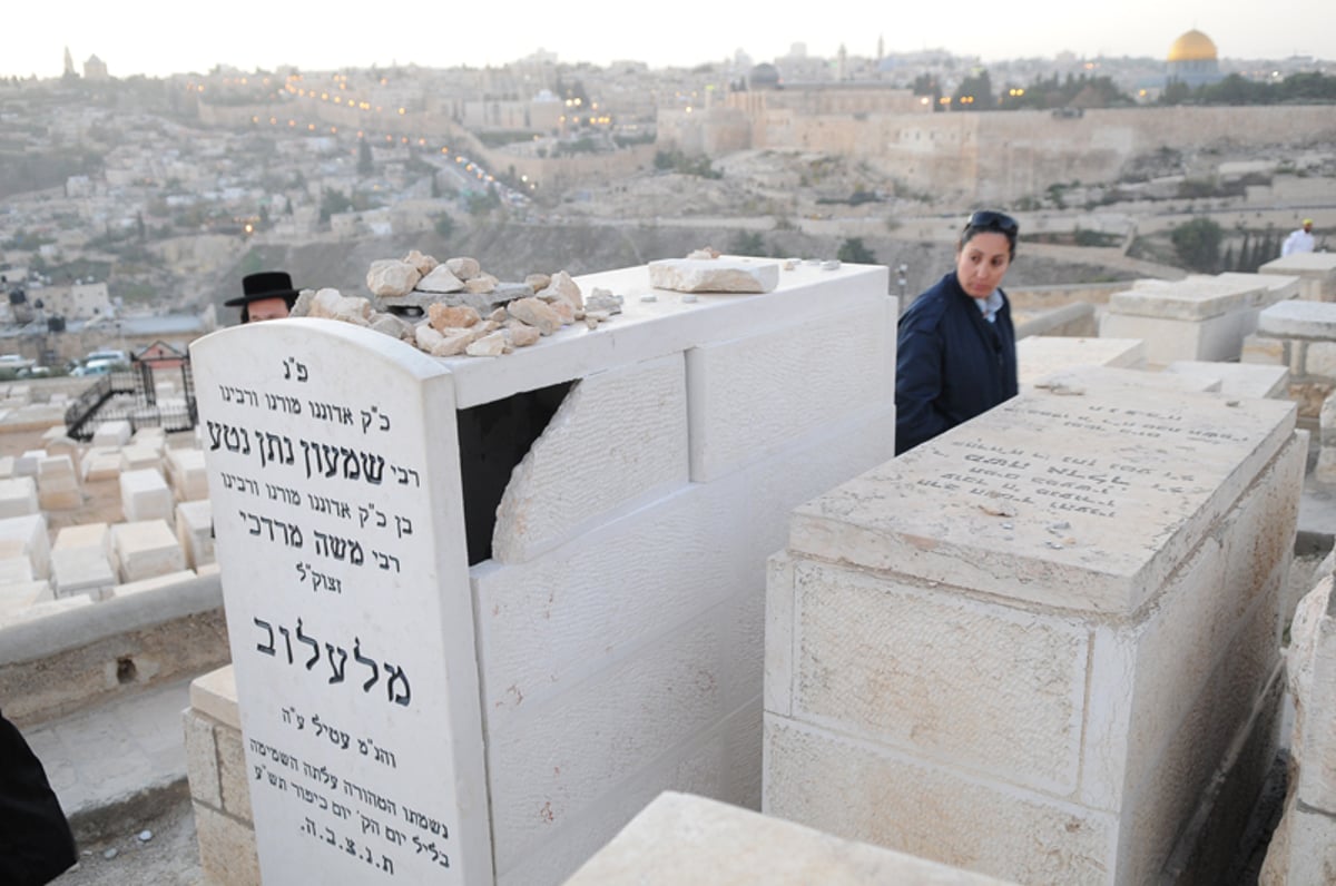 הלם: חולל ציונו של האדמו"ר מלעלוב