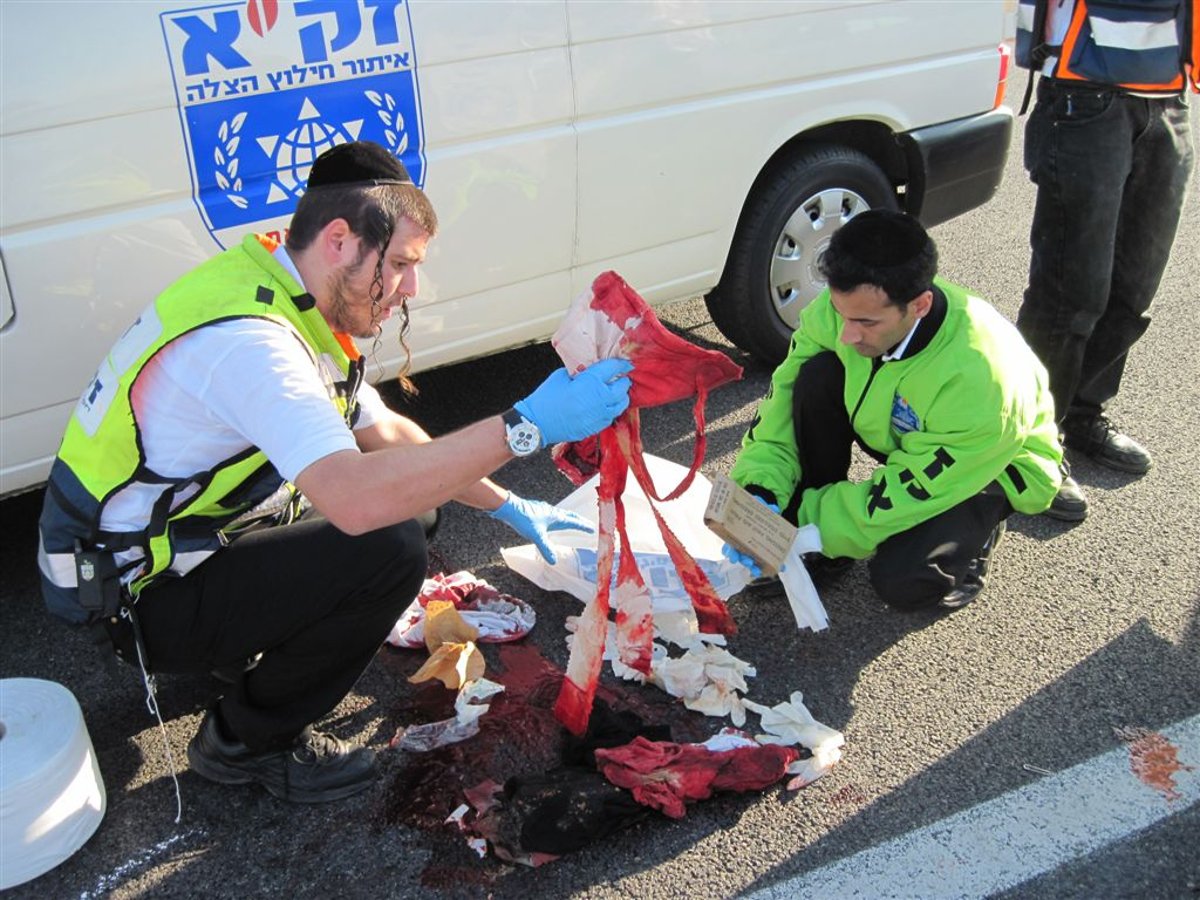 הקטל בכבישים: עובד מע"צ נהרג. צפו