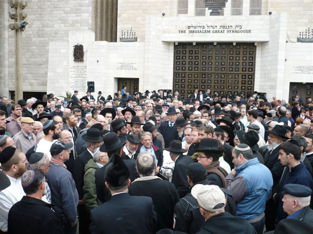 כבוד אחרון: הלווית הרב דרוק ע"ה