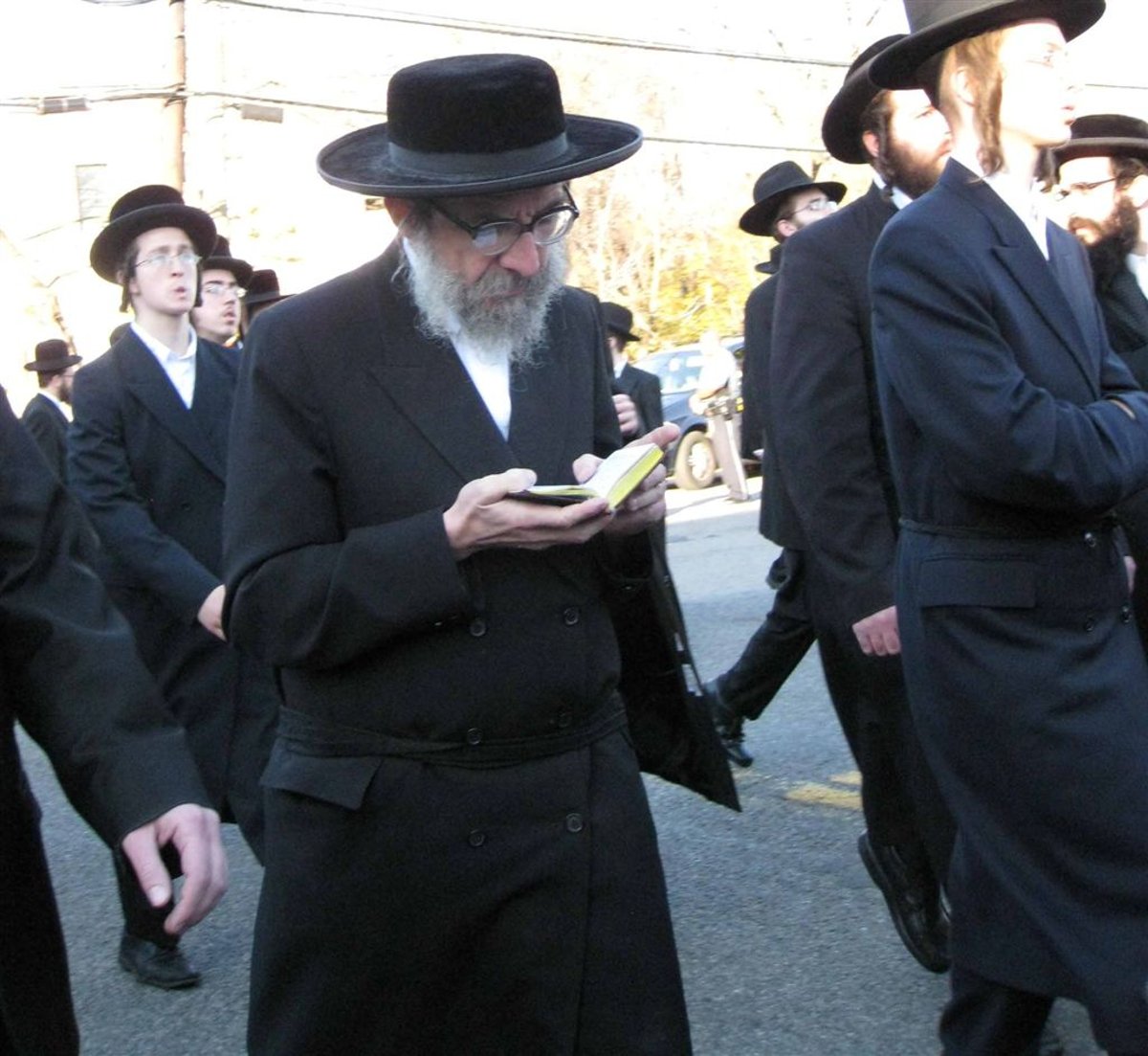 מסע הלווית האדמו´´ר מסטניסלאב זצ"ל בארה´´ב