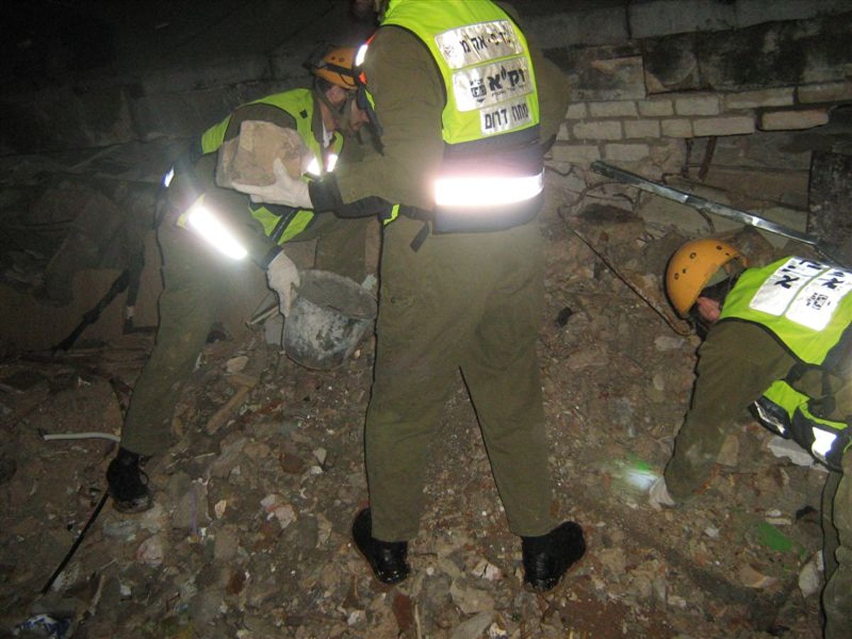 פיקוד העורף וזק"א בתרגיל משותף