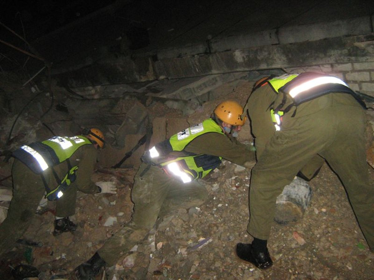 פיקוד העורף וזק"א בתרגיל משותף