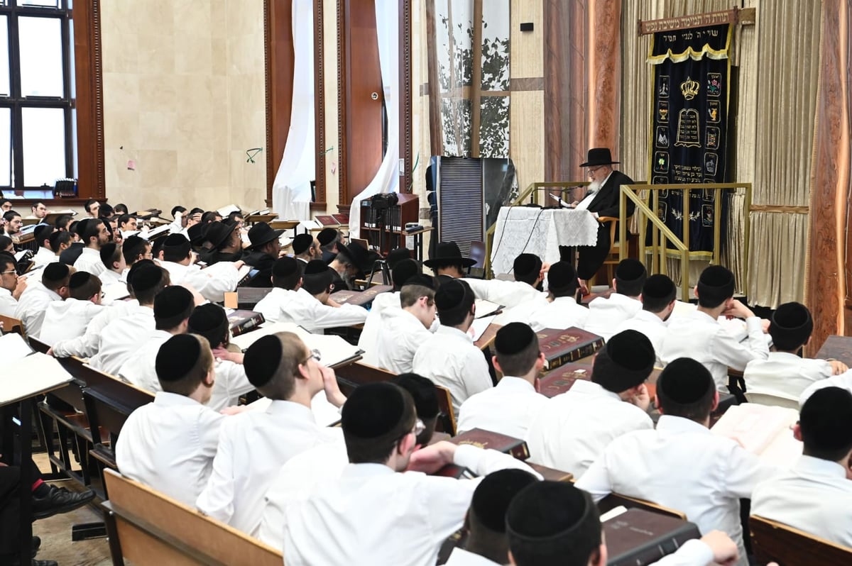 הגרמ"צ ברגמן בבית מדרש עליון