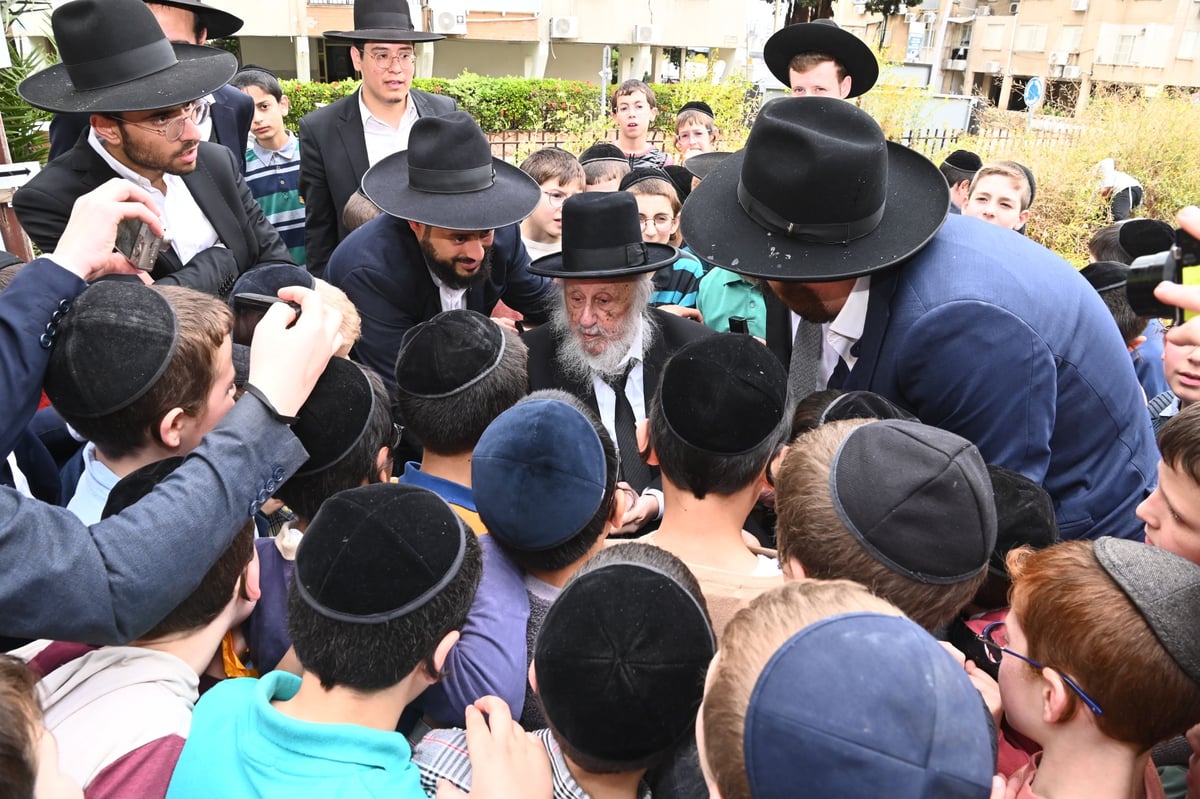 הגרב"ד פוברסקי בברכת האילנות