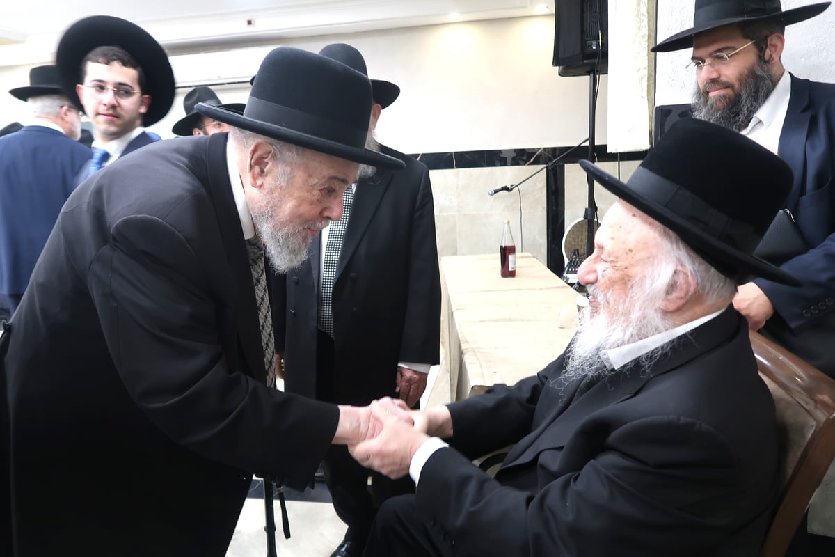 ברית לנין ראש הישיבה הגרב"ד פוברסקי