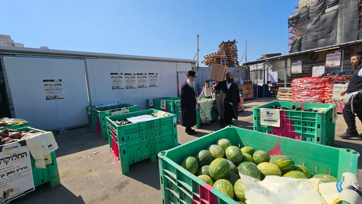 ערבי פסחים ברחובות העיר ב"ב