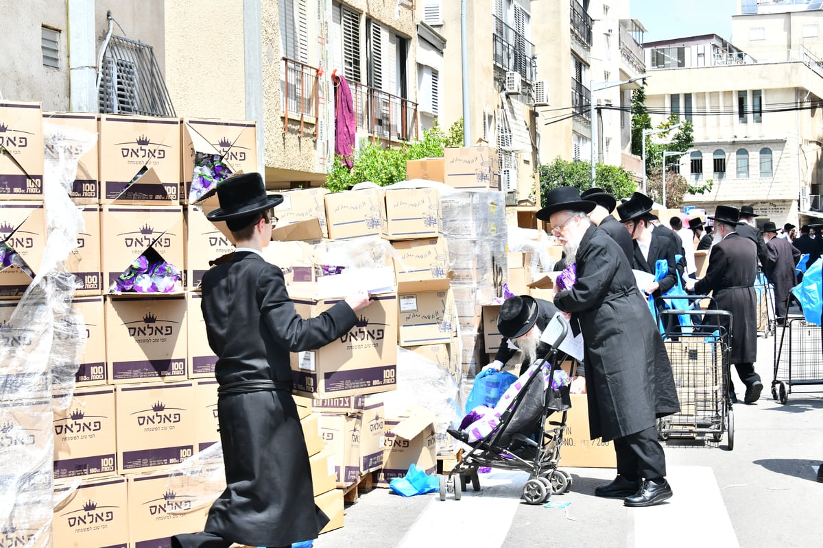 ערבי פסחים ברחובות העיר ב"ב