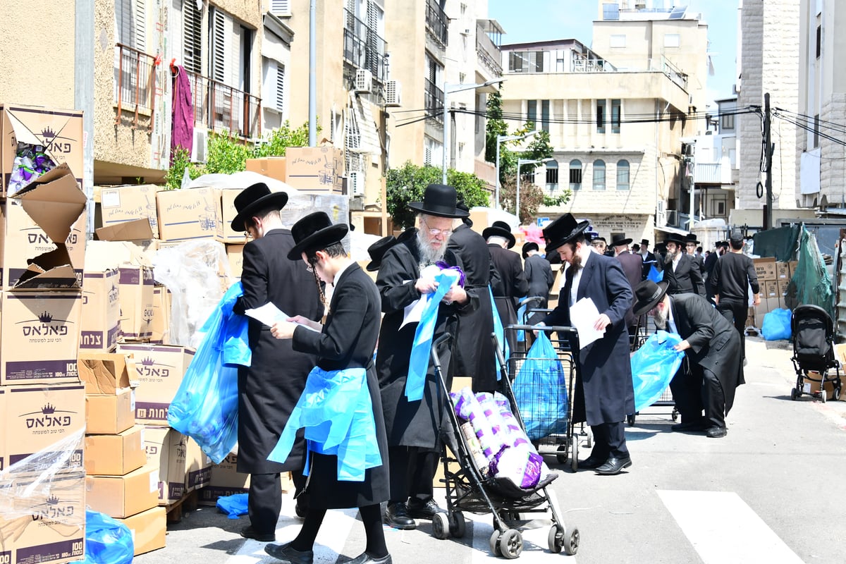 ערבי פסחים ברחובות העיר ב"ב