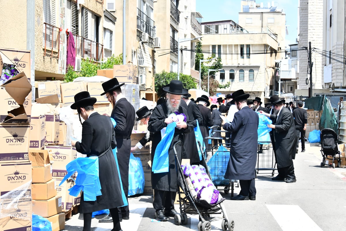 ערבי פסחים ברחובות העיר ב"ב