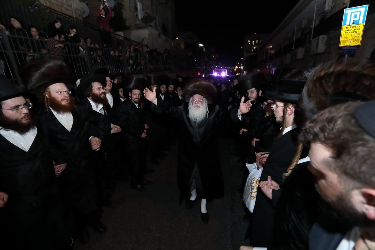 הכנסת ספר תורה משפחת בוקצ'ין לנדבורנה ירושלים