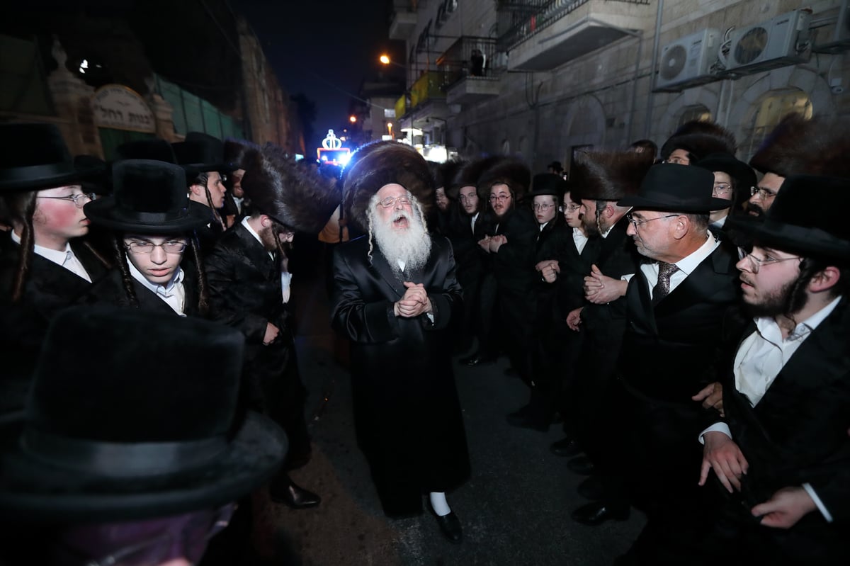 הכנסת ספר תורה משפחת בוקצ'ין לנדבורנה ירושלים