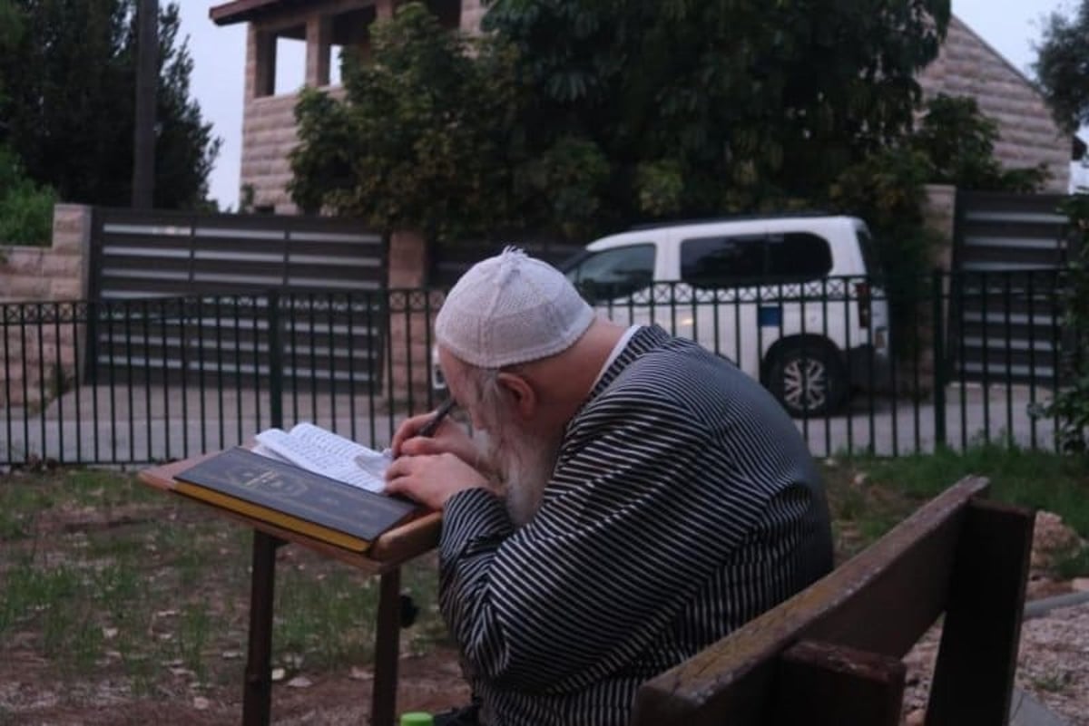 האדמו"ר ממבקשי אמונה בנאות דשא 