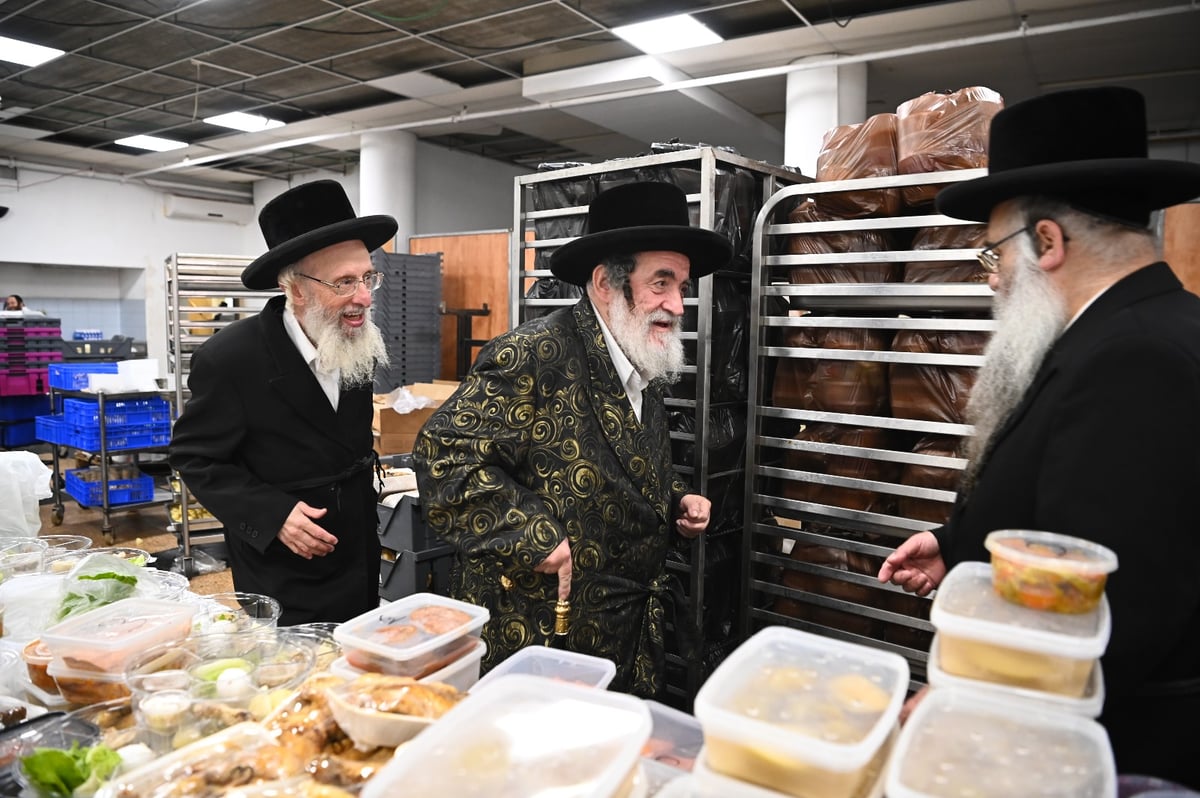 גדולי ישראל במטבח 'בית התבשיל' בב"ב