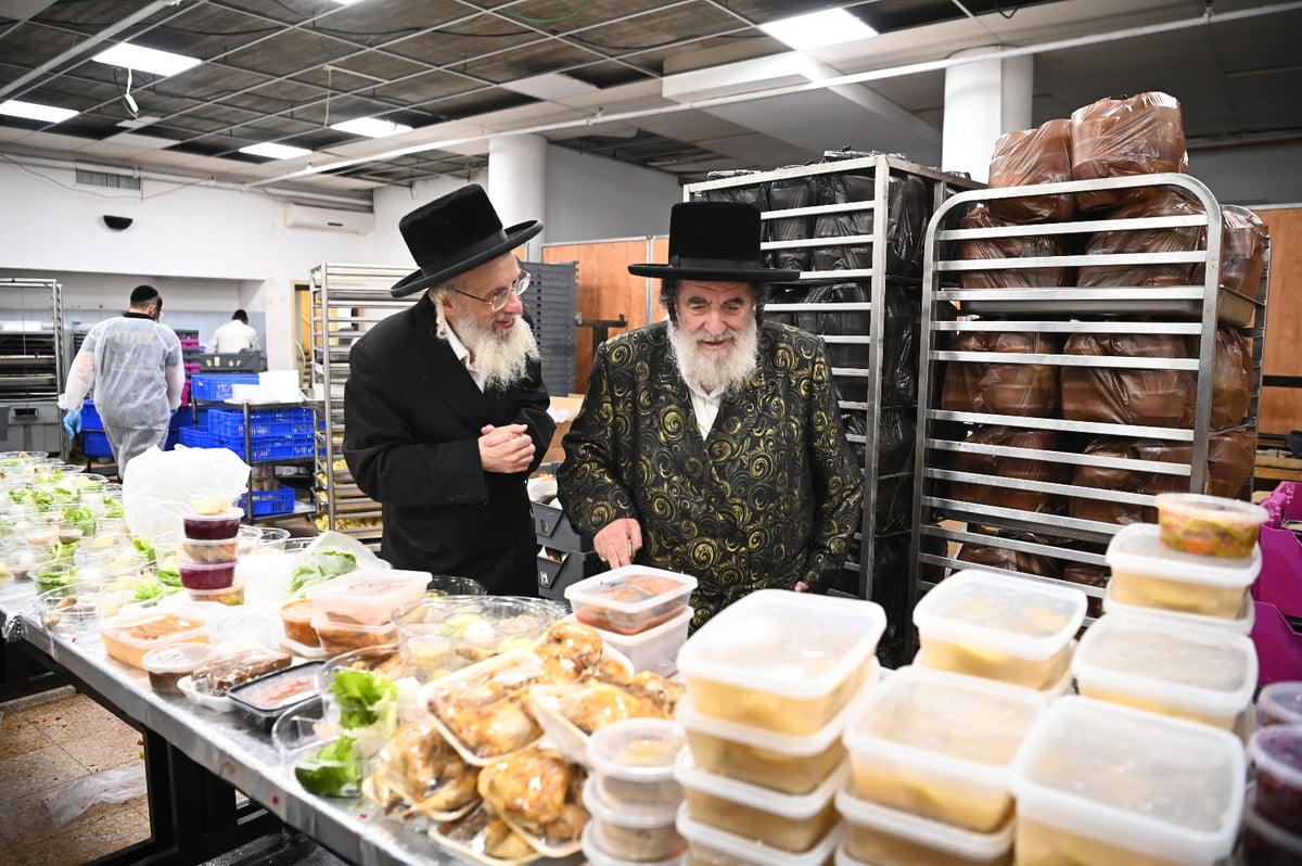 גדולי ישראל במטבח 'בית התבשיל' בב"ב