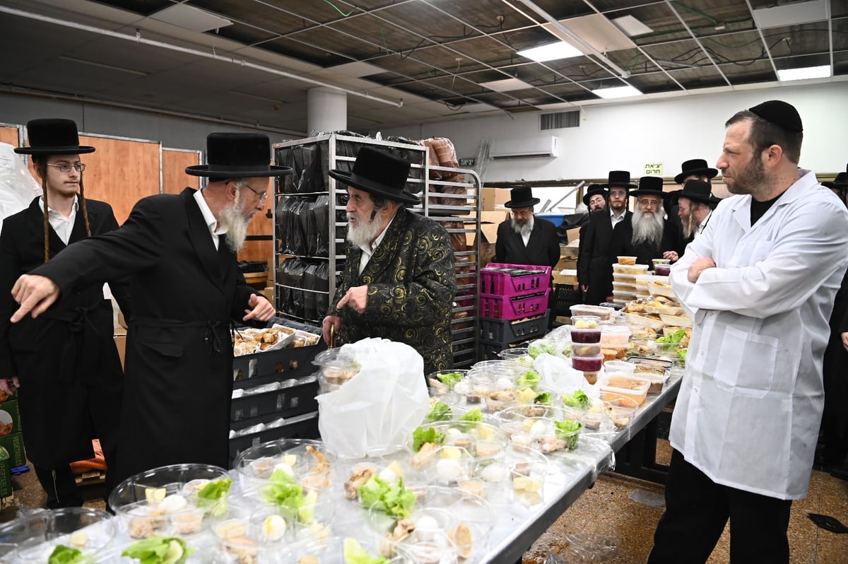 גדולי ישראל במטבח 'בית התבשיל' בב"ב