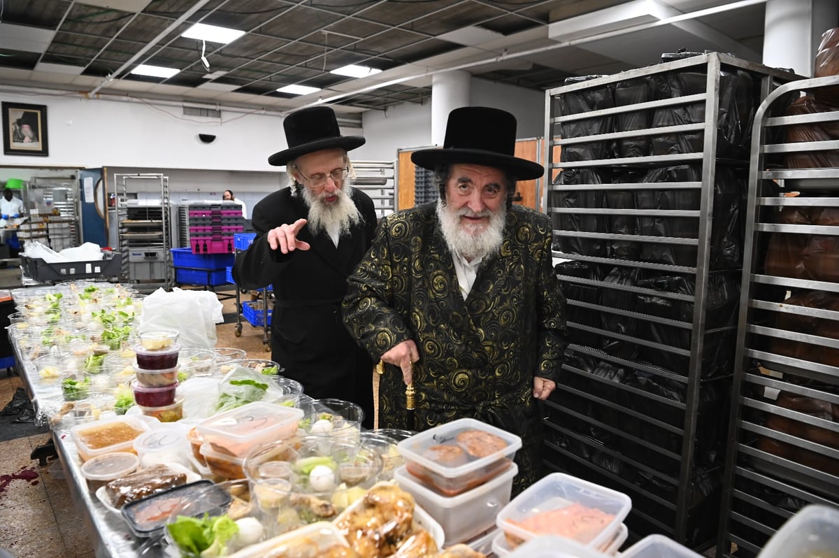 גדולי ישראל במטבח 'בית התבשיל' בב"ב