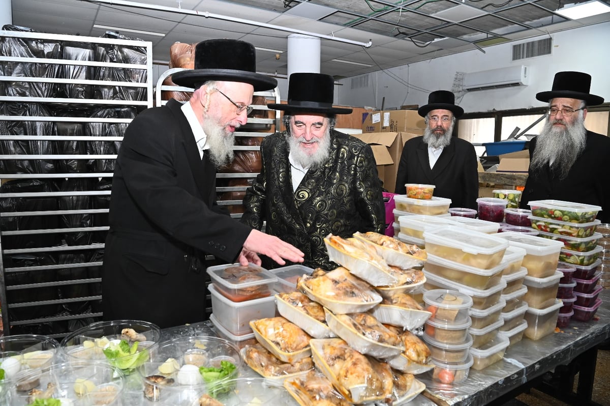 גדולי ישראל במטבח 'בית התבשיל' בב"ב