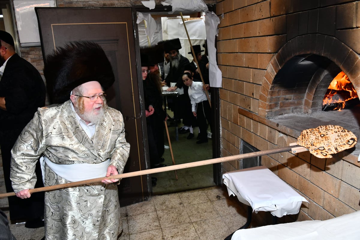 ערב פסח בחצר הקודש קרעטשניף 