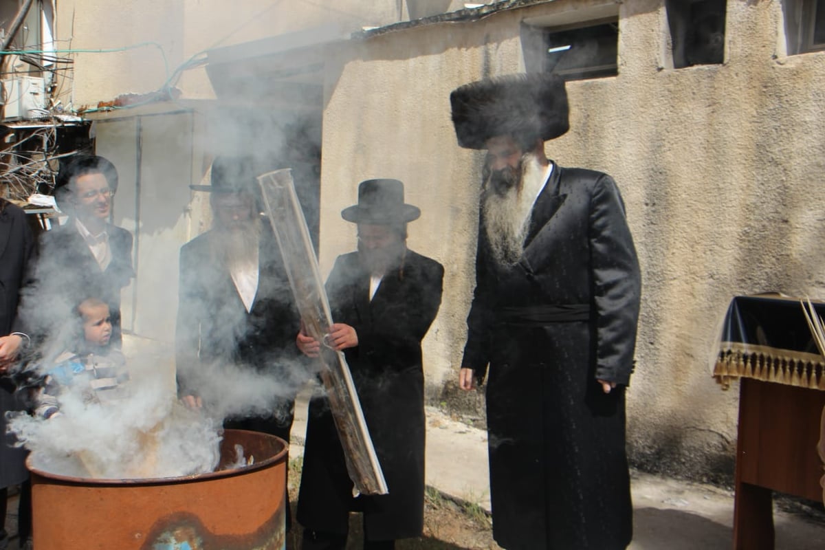 ערב פסח בחצה"ק זוטשקא