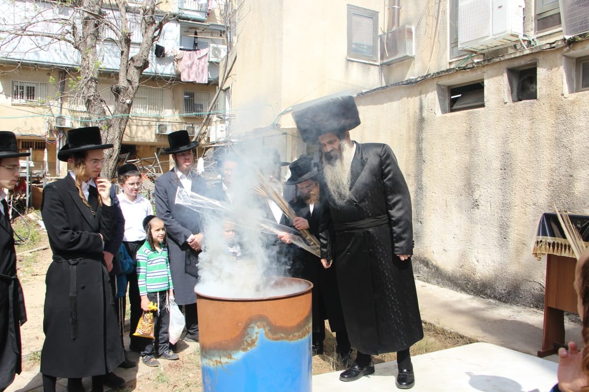 ערב פסח בחצה"ק זוטשקא