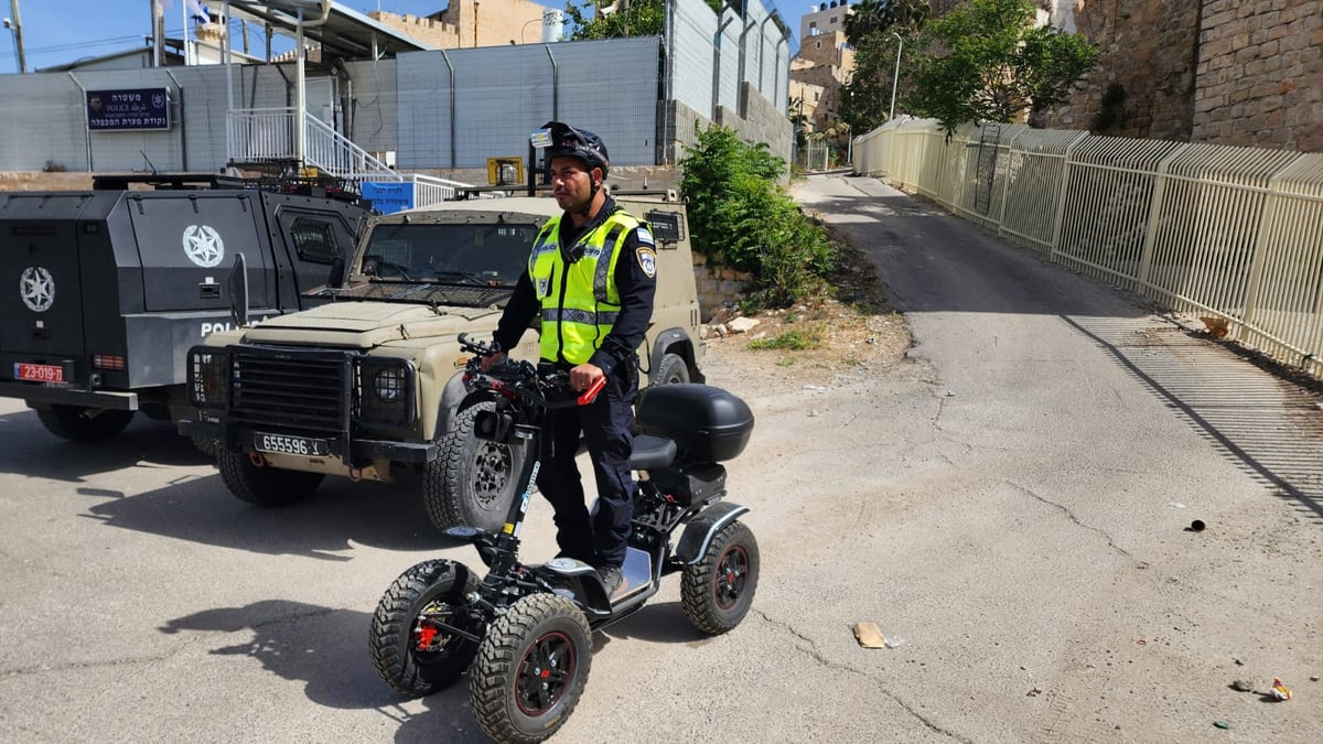 ההערכות המשטרה במערת המכפלה