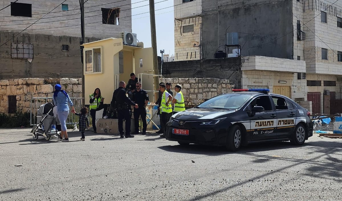 ההערכות המשטרה במערת המכפלה