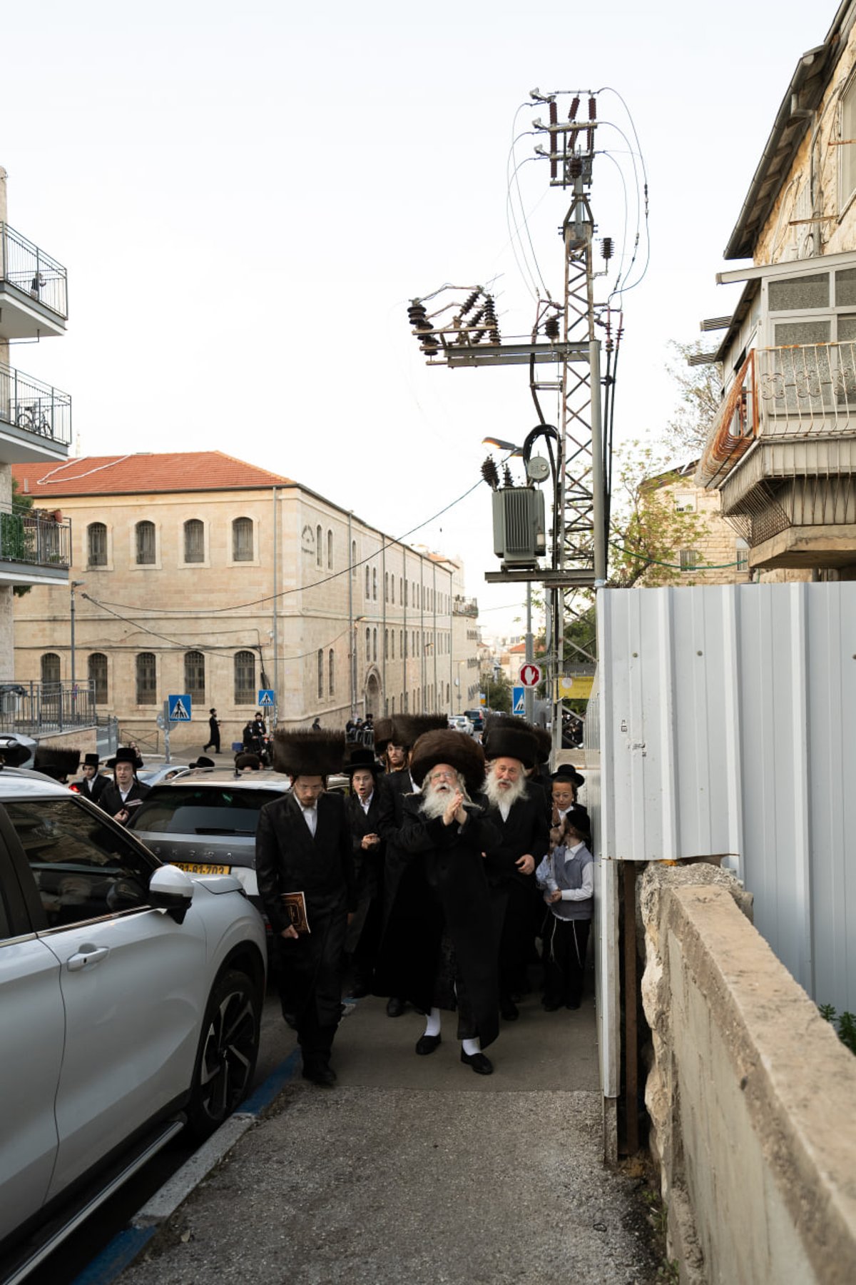 האדמו"ר מנדבורנה ירושלים בברכת האילנות