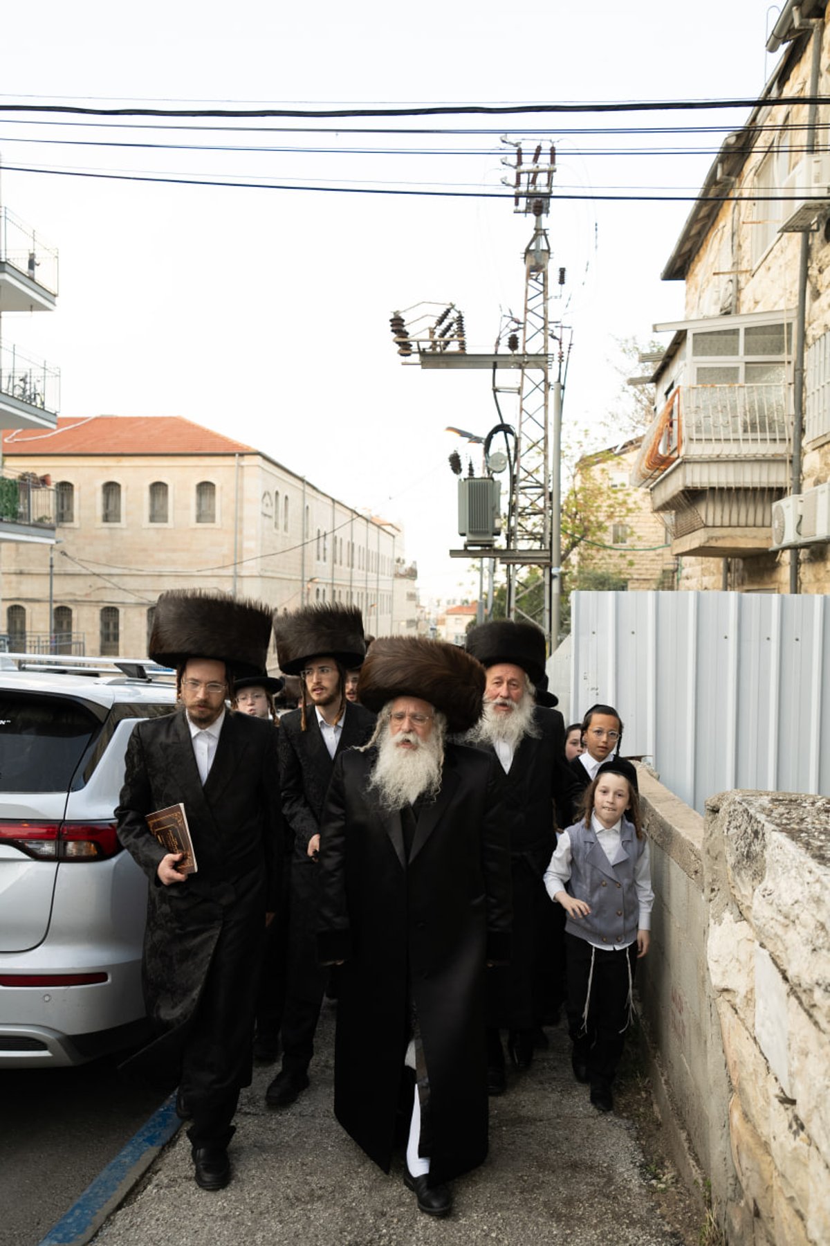 האדמו"ר מנדבורנה ירושלים בברכת האילנות