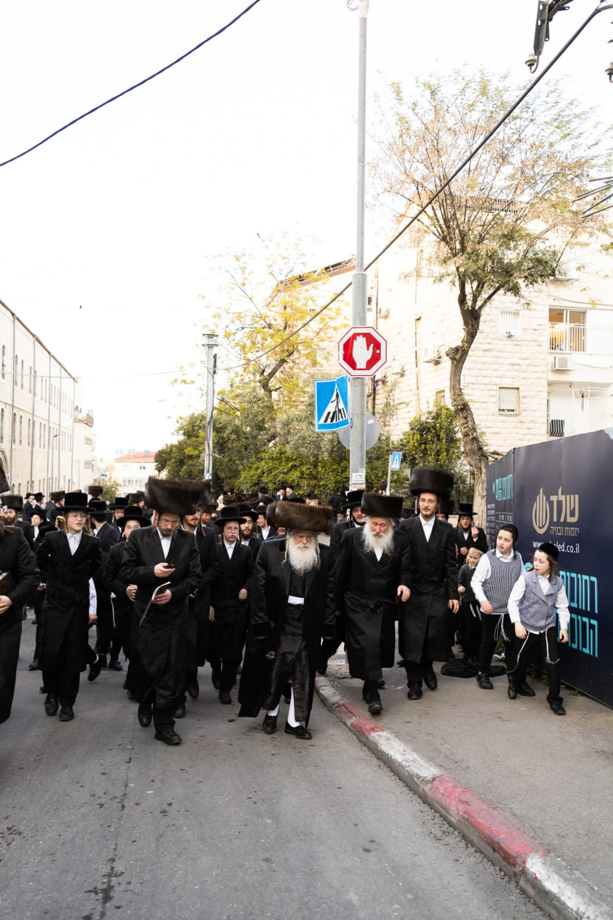 האדמו"ר מנדבורנה ירושלים בברכת האילנות