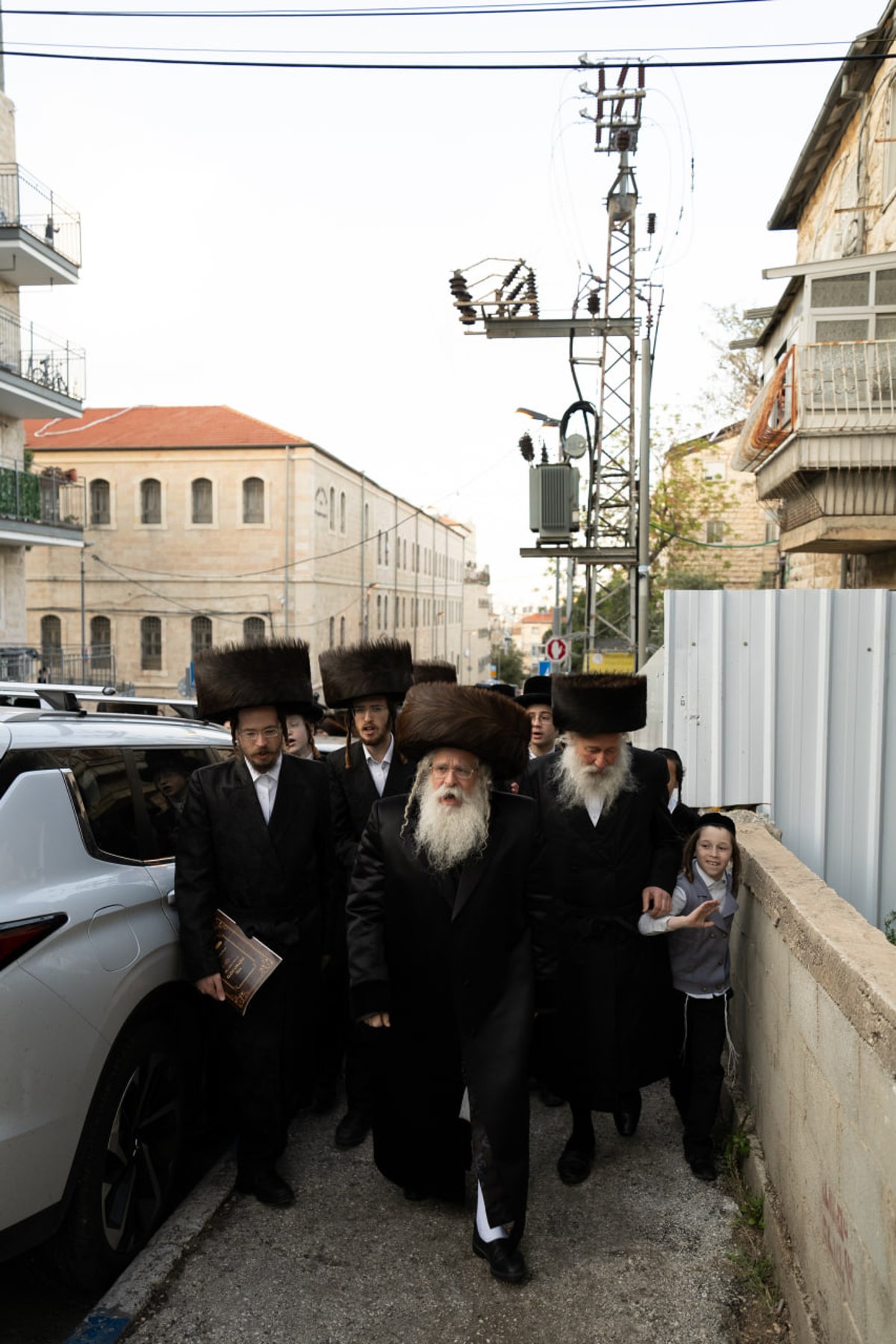 האדמו"ר מנדבורנה ירושלים בברכת האילנות