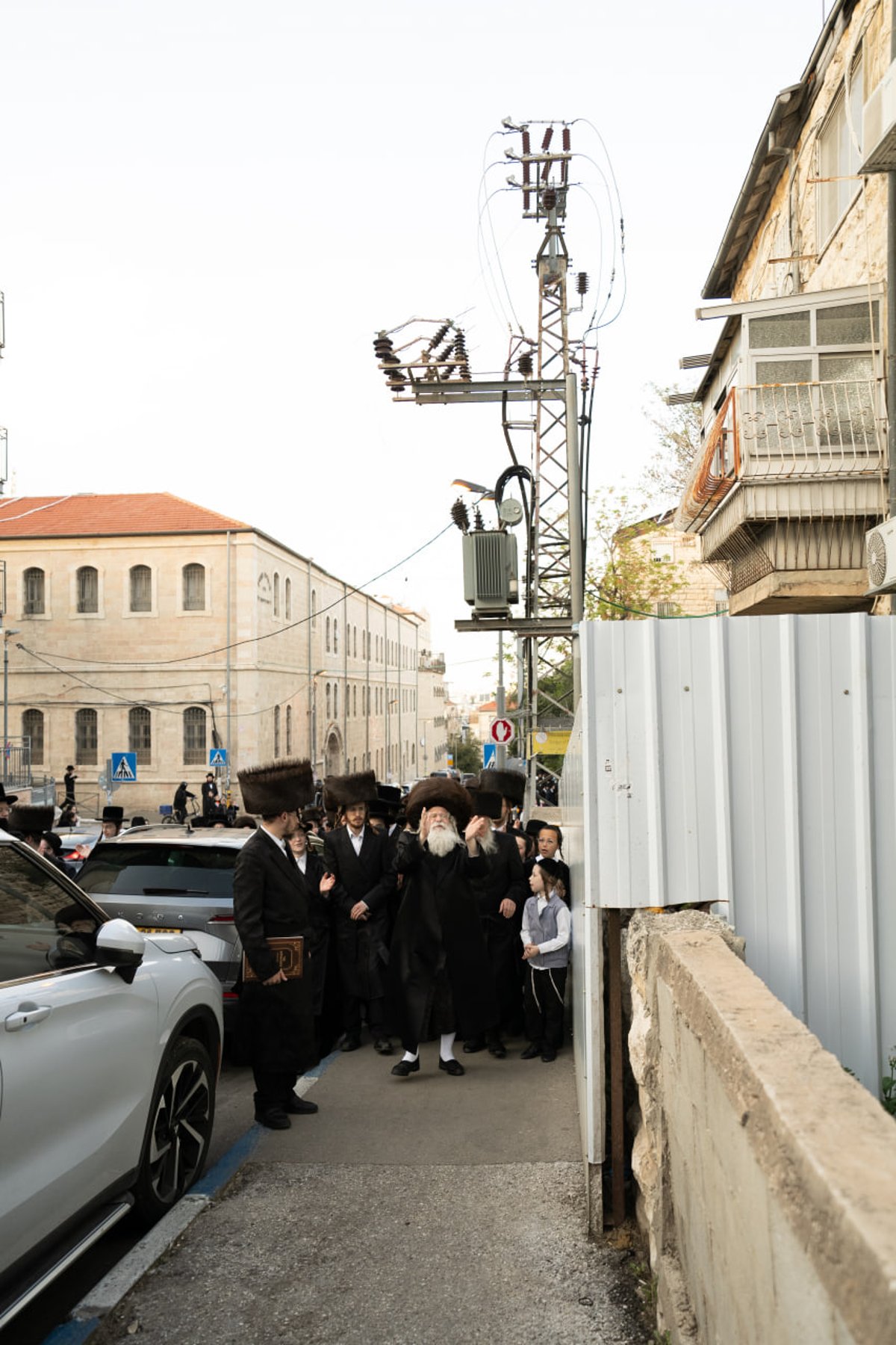 האדמו"ר מנדבורנה ירושלים בברכת האילנות