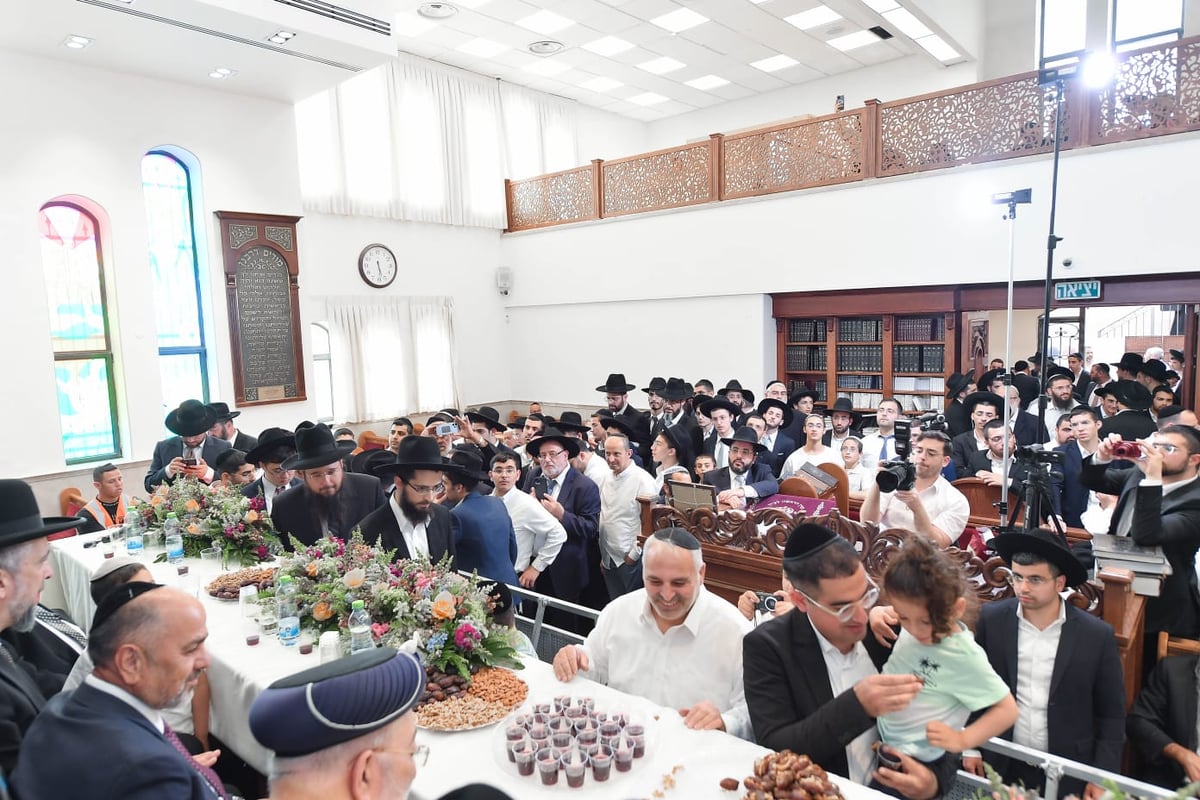 הקבלת פני רבו אצל הגרש"מ עמאר 