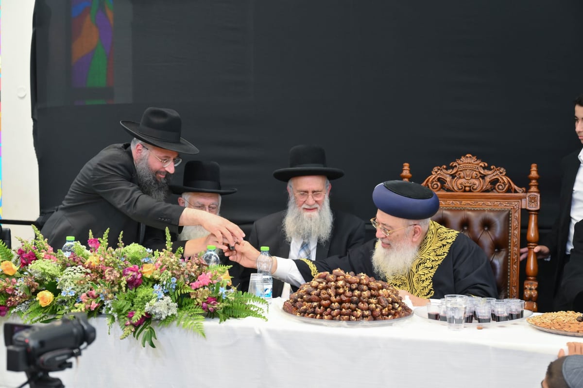 הקבלת פני רבו אצל הגרש"מ עמאר 