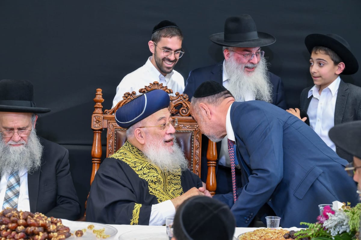 הקבלת פני רבו אצל הגרש"מ עמאר 