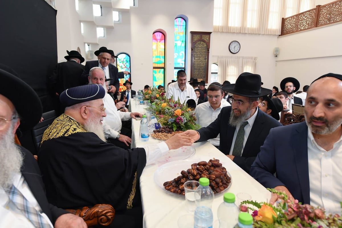 הקבלת פני רבו אצל הגרש"מ עמאר 