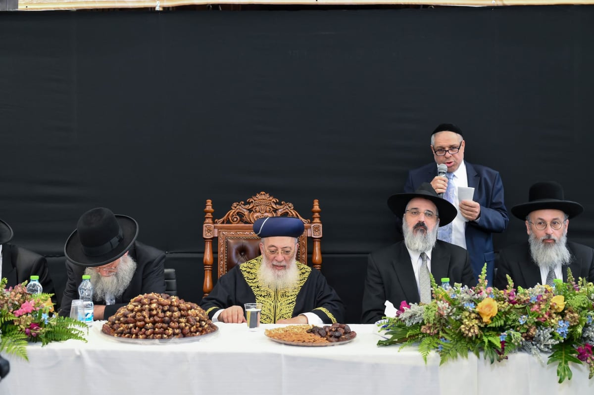 הקבלת פני רבו אצל הגרש"מ עמאר 