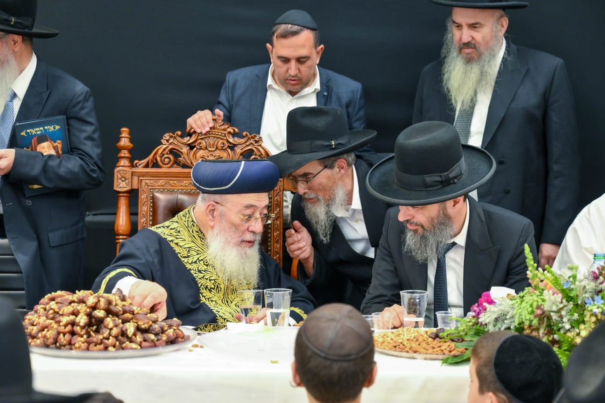 הקבלת פני רבו אצל הגרש"מ עמאר 